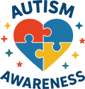 Autism Awareness Puzzle Ribbon T-Shirt