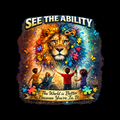 See the Ability – The World Is Better Because You're In It | Autism Awareness Lion