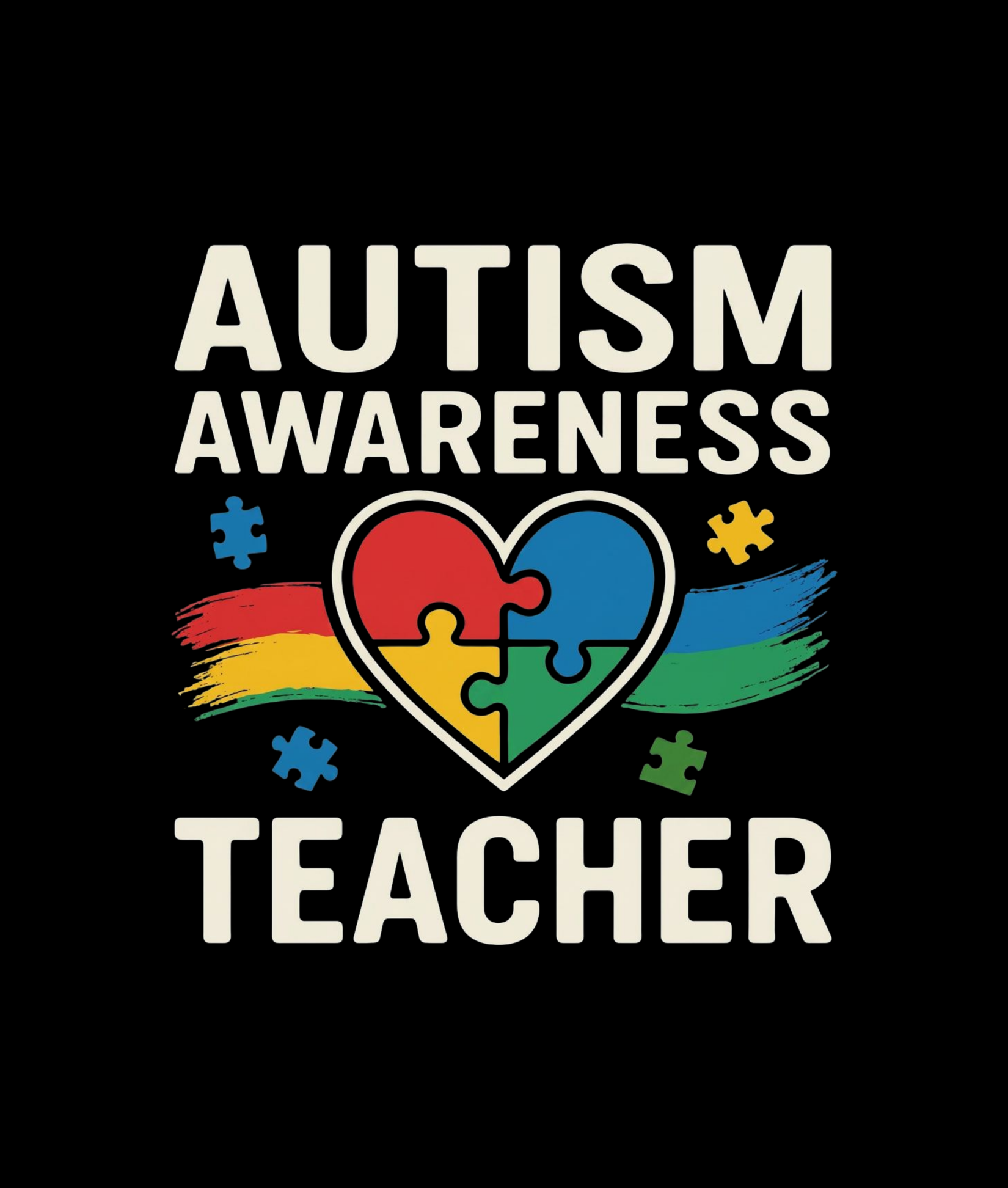 Autism Awareness Teacher Tee