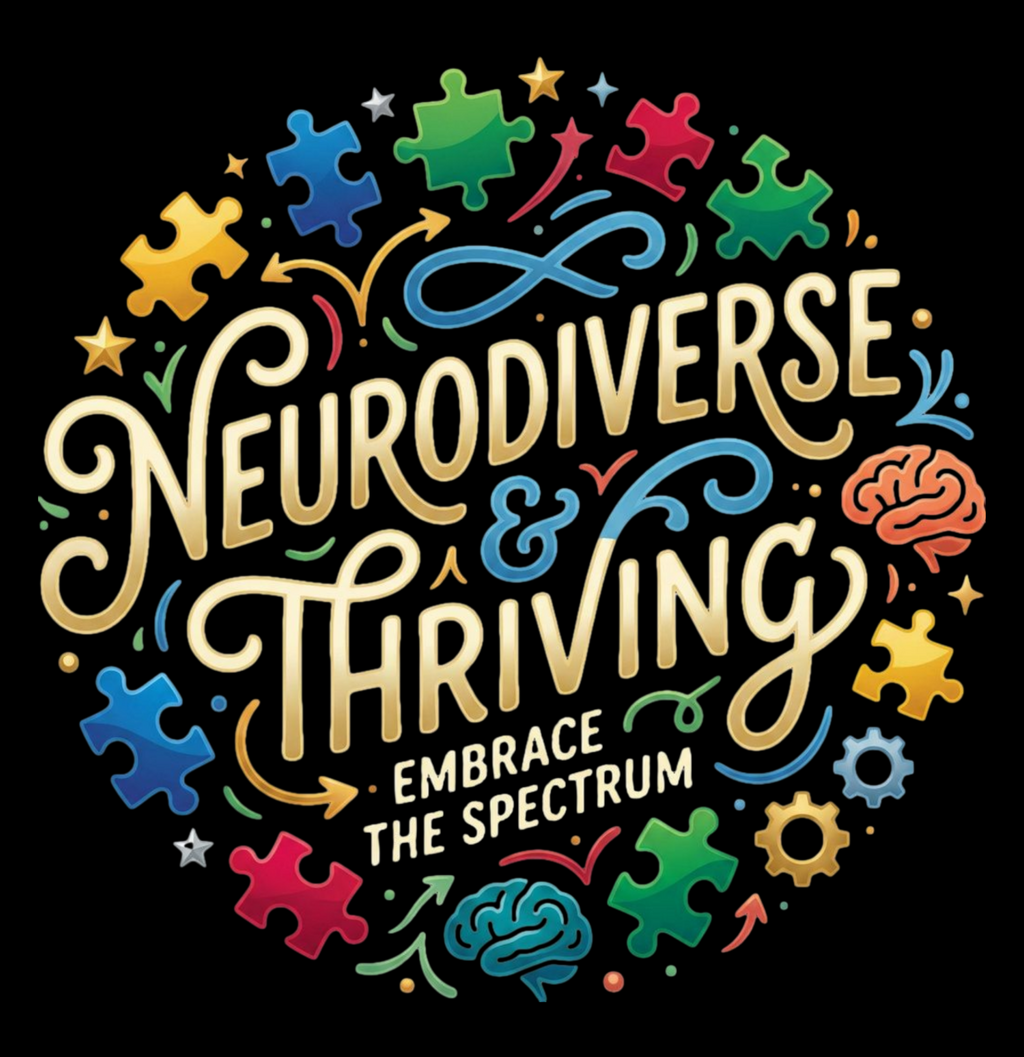 Neurodiverse & Thriving Shirt – Embrace the Spectrum Tee
