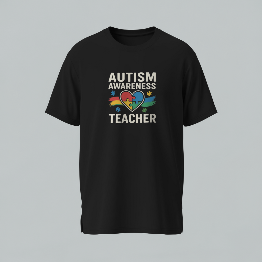 Autism Awareness Teacher Tee
