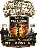 America's Veterans Tribute – Freedom Isn't Free Because of the Brave