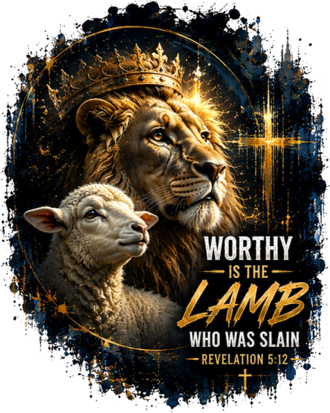 Worthy Is the Lamb Faith-    T-Shirt