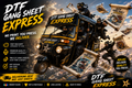 DTF Gang Sheet Express | Premium Ready-to-Press DTF Transfers with FREE Precision Pre-Cutting