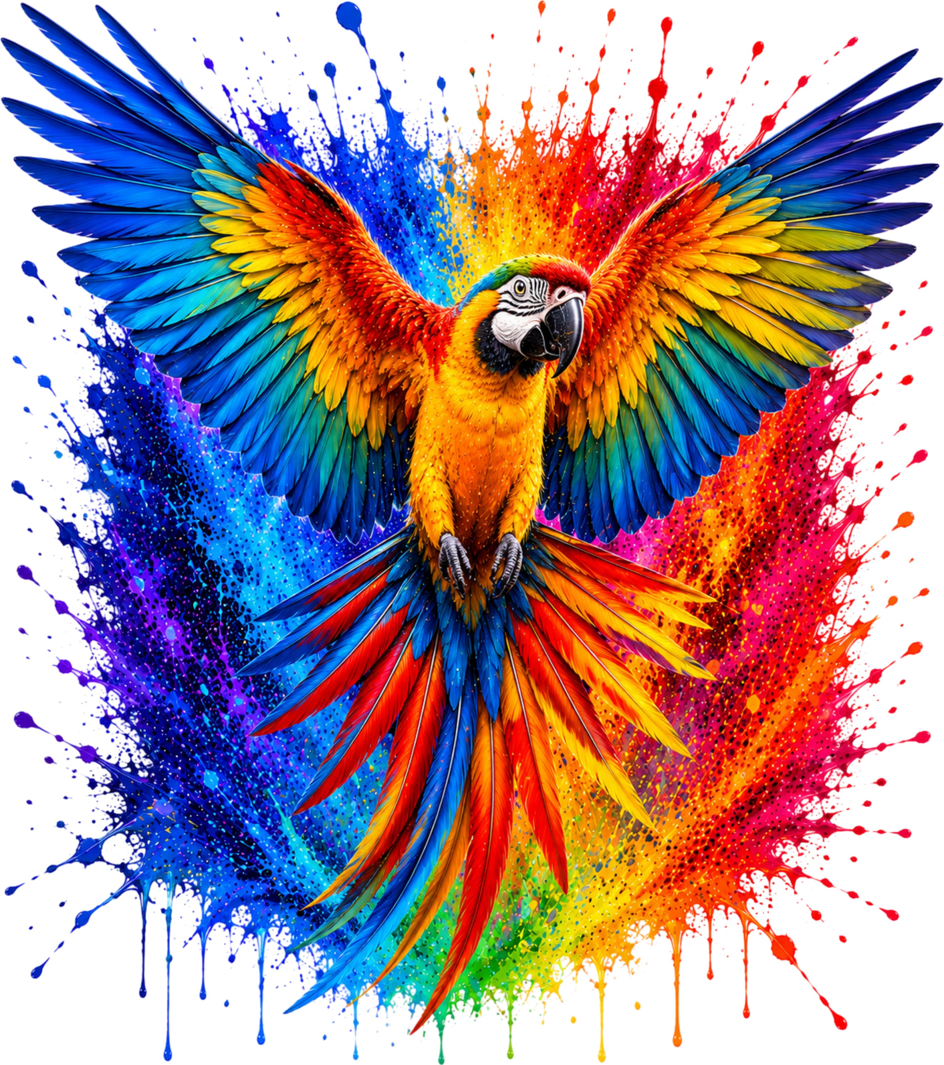 Rainbow Wings Macaw | Premium Wildlife Youth