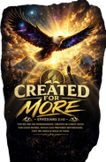 Created For More Christian Eagle T-Shirt | Ephesians 2:10 Faith