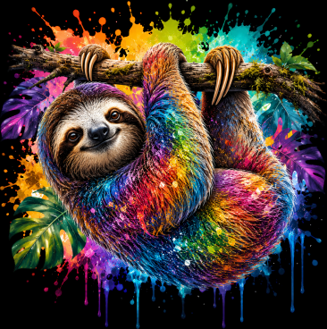 Rainbow Sloth Adventure | Premium Wildlife Youth