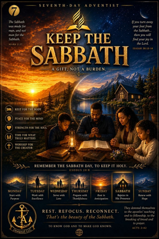 Keep the Sabbath | Seventh-day Adventist Apparel