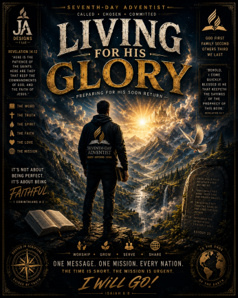 Living for His Glory |Seventh-day Adventist Apparel