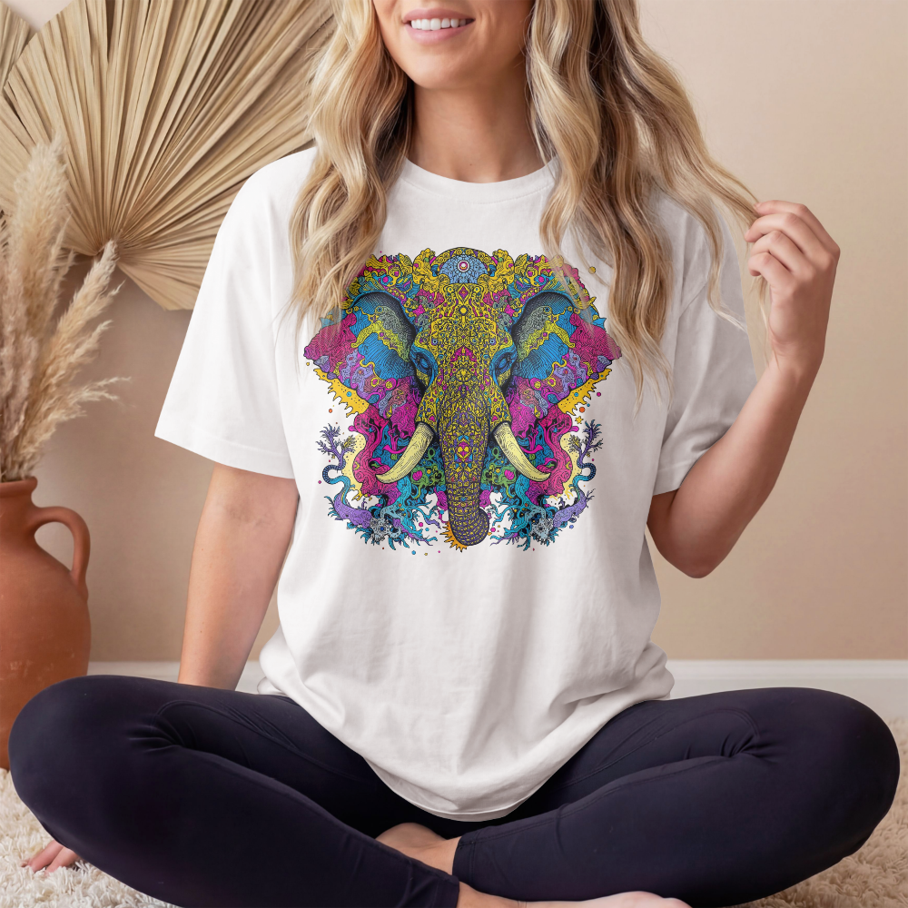 Psychedelic Elephant T-Shirt