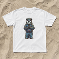 Praying Panda Streetwear T-Shirt | Faith & Humility Graphic Tee | Inspirational Panda Shirt