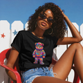 Colorful Streetwear Bear T-Shirt