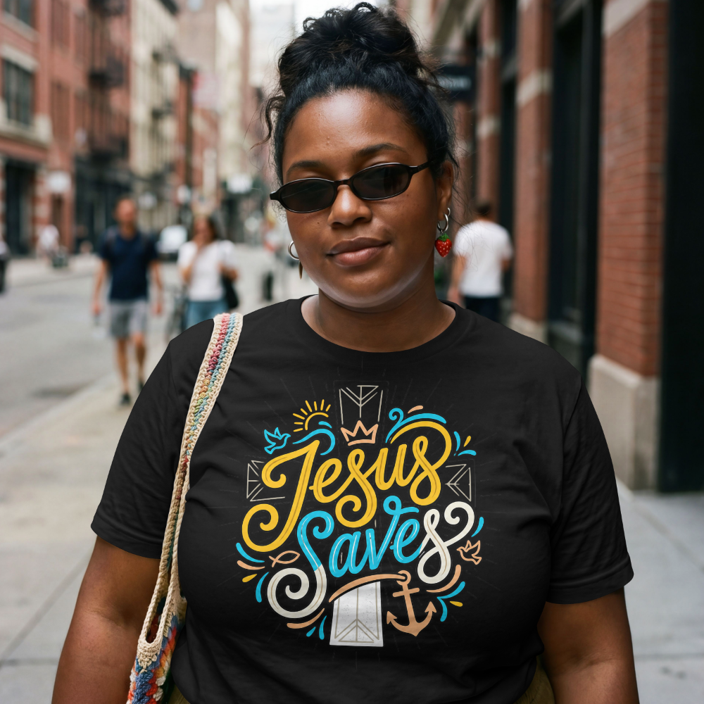 Jesus Saves Christian T-Shirt