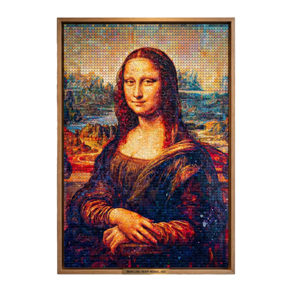 Mona Lisa HEART T-Shirt | Renaissance Masterpiece Graphic Tee