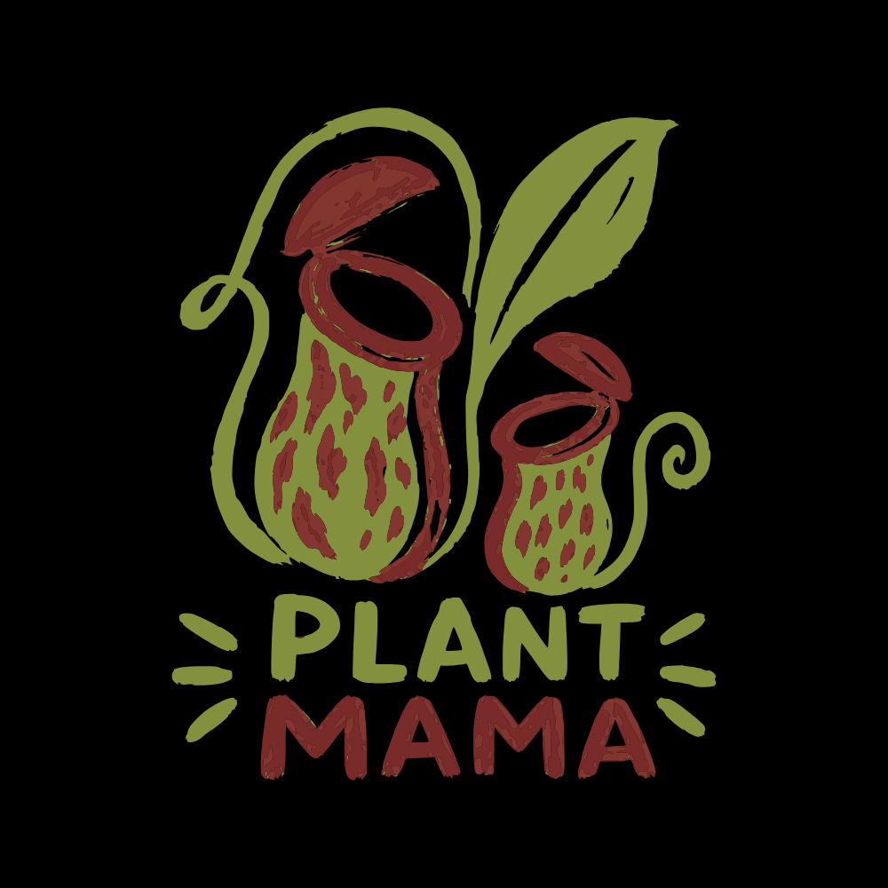 Plant Mama T-Shirt | Carnivorous Plant Lover Graphic Tee | Botanical Mom Gift