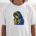 Praying Mother Mary T-Shirt | Faith-Inspired Christian Art Tee | Blessed Virgin Design